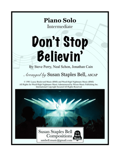 Don't Stop Believin' (arr. Susan Staples Bell, ASCAP)