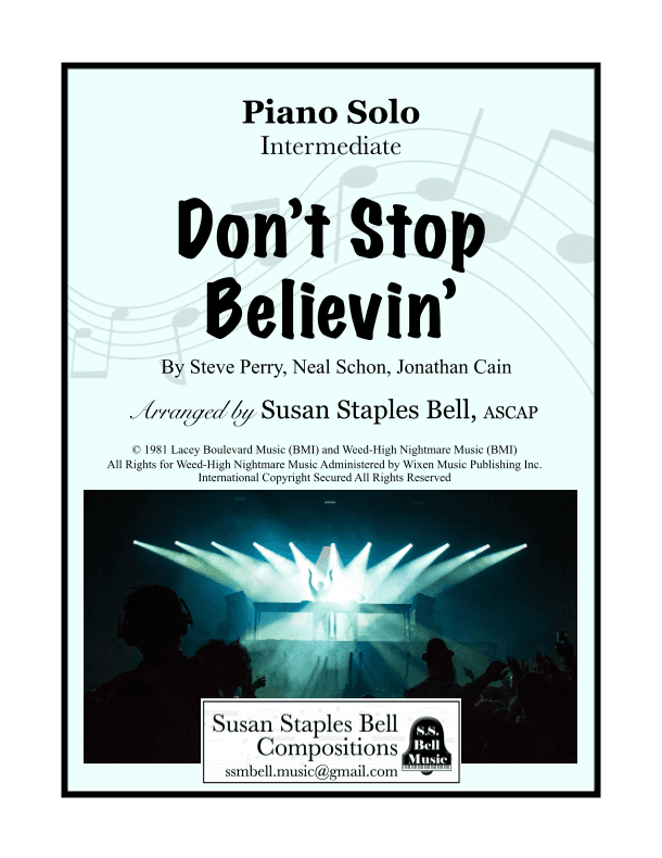 Don't Stop Believin' (arr. Susan Staples Bell, ASCAP)