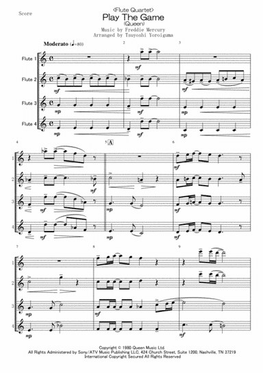 Play The Game (arr. Tsuyoshi Yoroiguma)