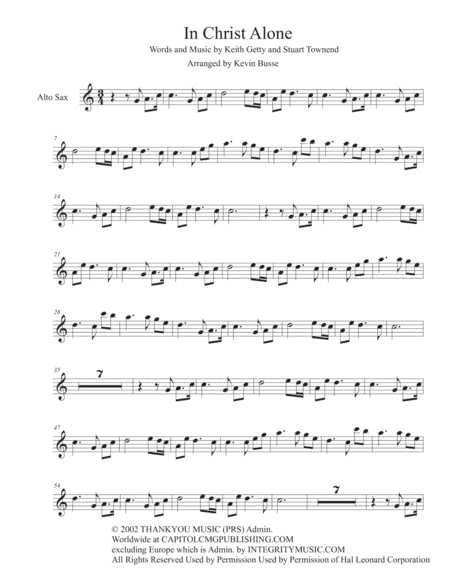 In Christ Alone (arr. Kevin Busse)