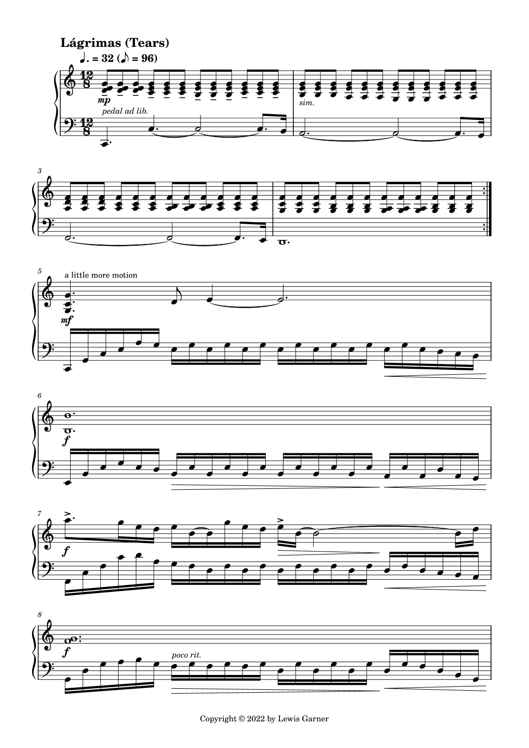 Lágrimas (Tears)