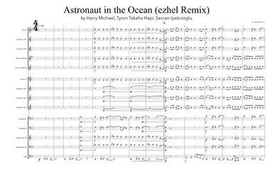 Astronaut In The Ocean (ezhel Remix) - Score Only (arr. MARK BONNER JR.)
