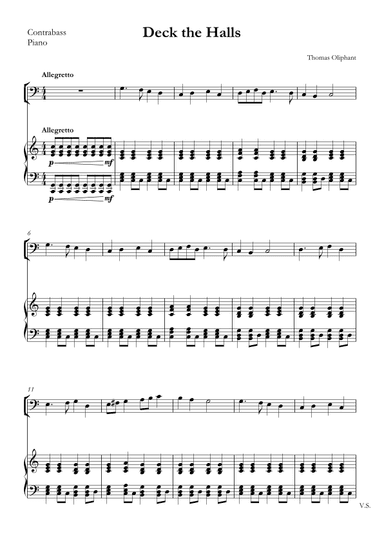 Deck the Halls (arr. SMMUS)