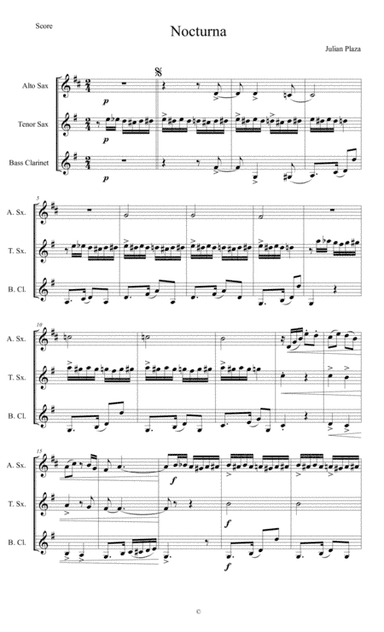 Nocturna (arr. Cristian Gomez)