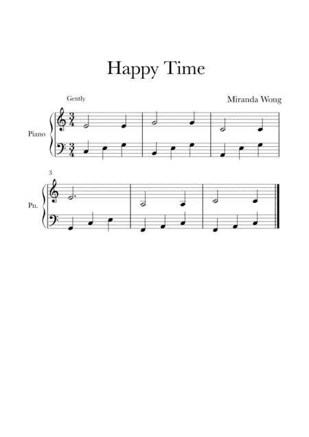 Happy Time - Children Piano Favorites