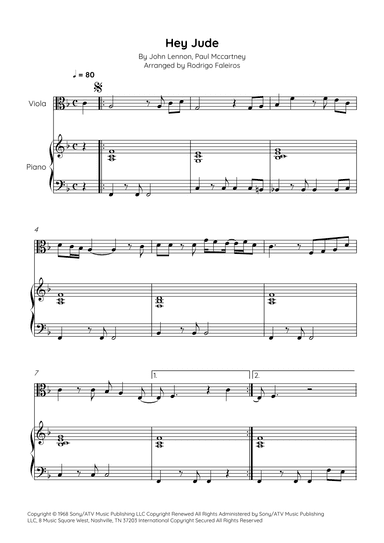Hey Jude (arr. Rodrigo Faleiros)
