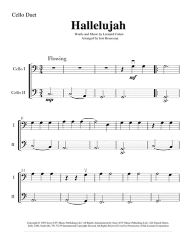 Hallelujah (arr. Jennifer Wilson)