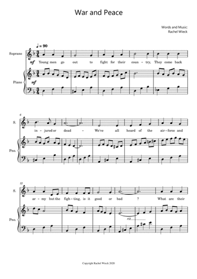 War and Peace (song)
