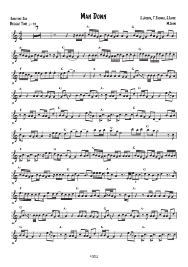 Man Down (arr. Maurizio Leoni)