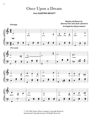 Once Upon A Dream (arr. Alyssa Lawson)