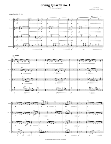 String Quartet no. 1 (The Essence of Jeppidu)