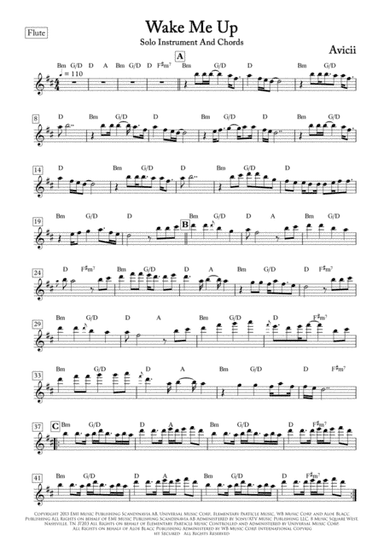 Wake Me Up (arr. ACT Bortolucci)
