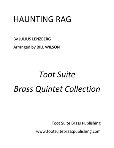 Haunting Rag (arr. Bill Wilson)