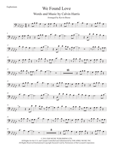 We Found Love (arr. Kevin Busse)