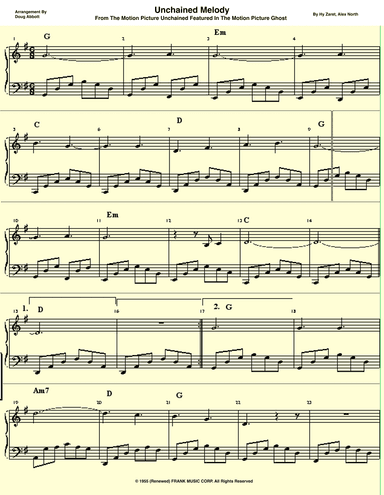 Unchained Melody (arr. Doug Abbott)