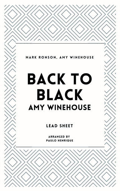 Back To Black (arr. Paulo Henrique)
