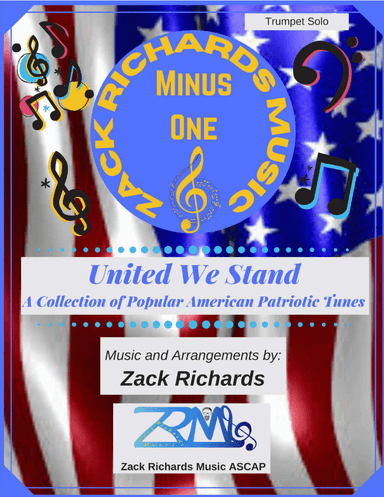 United We Stand Collection Zack Richards Music Minus One Series (arr. Zack Richards)