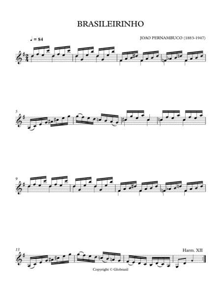 BRASILEIRINHO (arr. Globrazil)