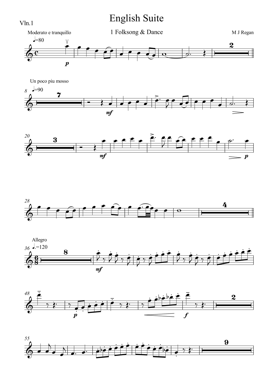English Suite No. 1