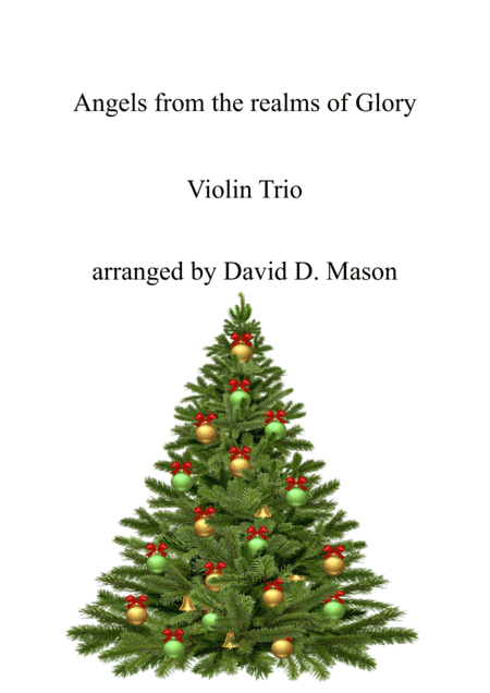 Angels from the Realms of Glory (arr. David D. Mason)