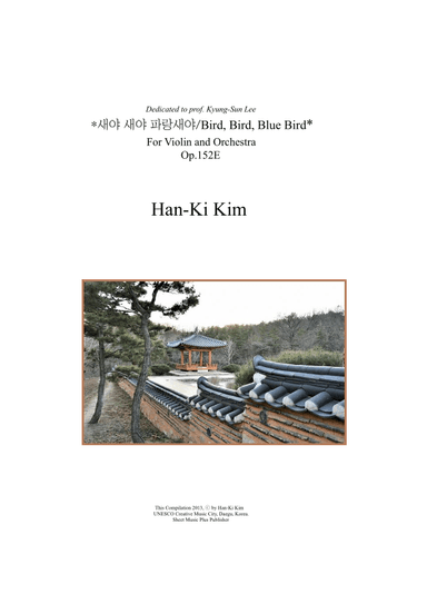 Blue Bird (For Violin and Orchestra) (arr. Han-Ki Kim)