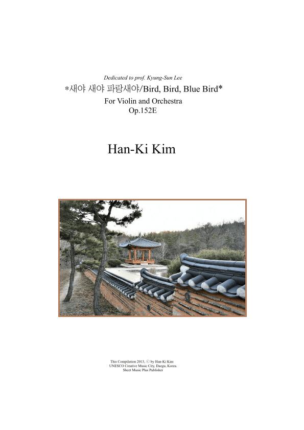 Blue Bird (For Violin and Orchestra) (arr. Han-Ki Kim)