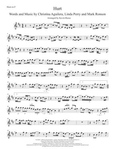 Hurt (arr. Kevin Busse)
