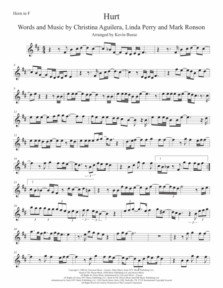 Hurt (arr. Kevin Busse)