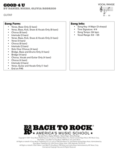 Good 4 U (arr. Bach to Rock)