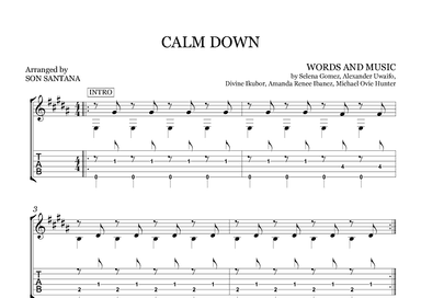 Calm Down (arr. Son Santana)