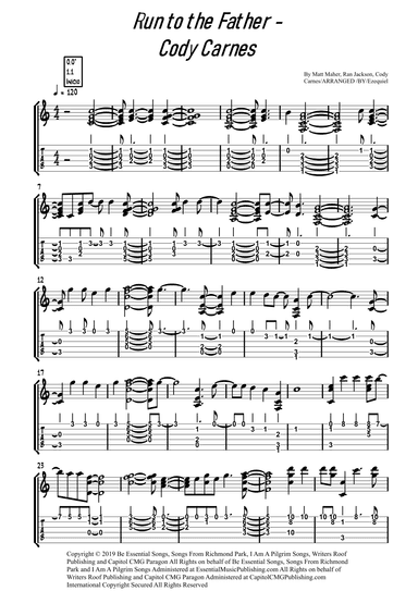 Run To The Father (arr. BY EZEQUIEL EDIÇÕES)