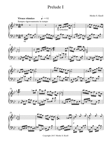 Prelude # 1