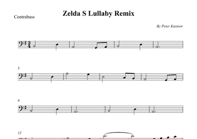 Zelda S Lullaby Remix (arr. Wesley S. SIlva)