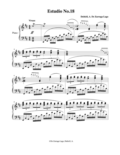 Etude No.18