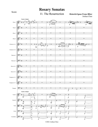 Rosary Sonatas: The Resurrection (arr. Joshua Choe)