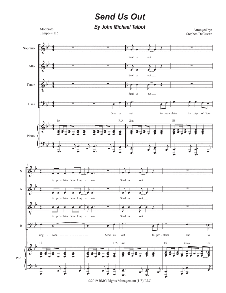 Send Us Out (arr. Stephen DeCesare)