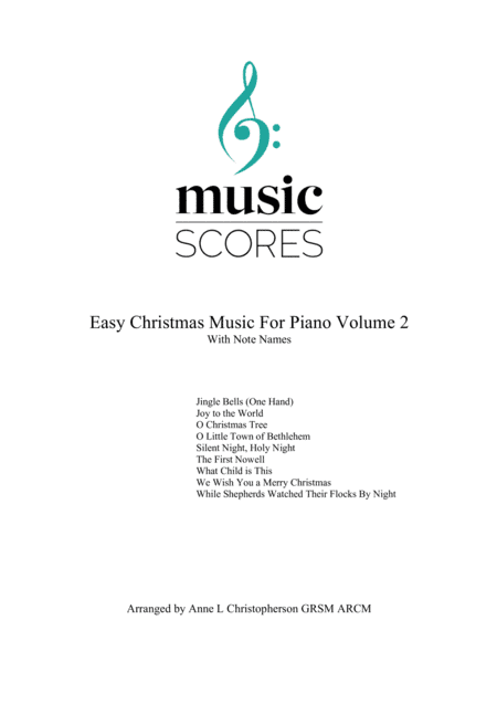 Christmas Favourites for Easy Piano - Volume 2 (arr. Anne L Christopherson GRSM ARCM)