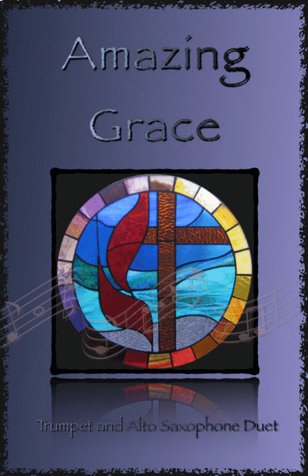 Amazing Grace, Gospel style for Trumpet and Alto Saxophone Duet (arr. David McKeown)
