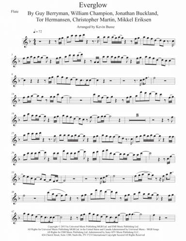 Everglow (arr. Kevin Busse)
