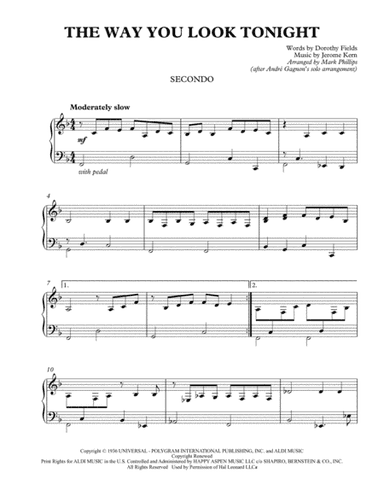 The Way You Look Tonight (arr. Mark Phillips)