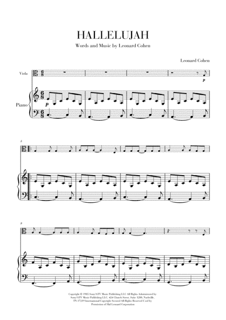 Hallelujah (arr. Cadenza Editions)