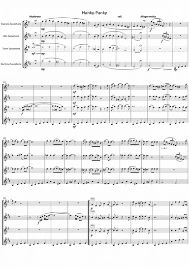 Hanky Panky (arr. Robert Rainford)