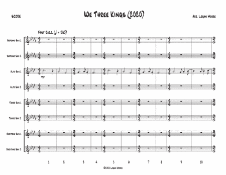 We Three Kings (2020) (arr. Logan Moore)