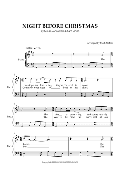 Night Before Christmas (arr. Mark Waters)