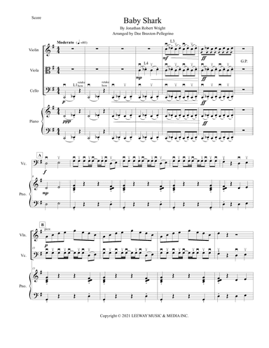 Baby Shark (arr. DEE BRAXTON PELLEGRINO)