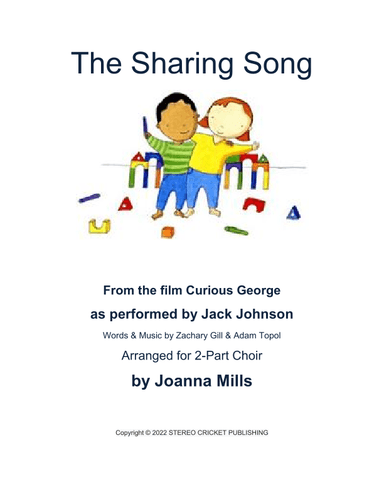 The Sharing Song (arr. Joanna Mills)