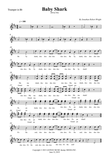 Baby Shark (arr. Wesley S. SIlva)