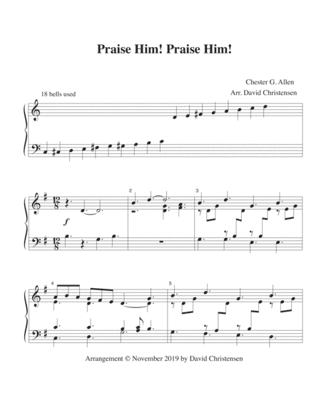 Praise Him! Praise Him! (arr. David Christensen)