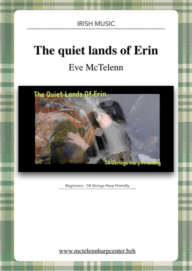 The Quiet Lands Of Erin - beginner & 34 String Harp | McTelenn Harp Center (arr. Eve McTelenn)