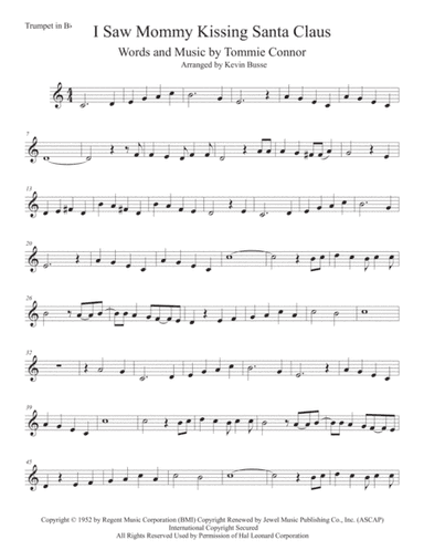 I Saw Mommy Kissing Santa Claus (arr. Kevin Busse)